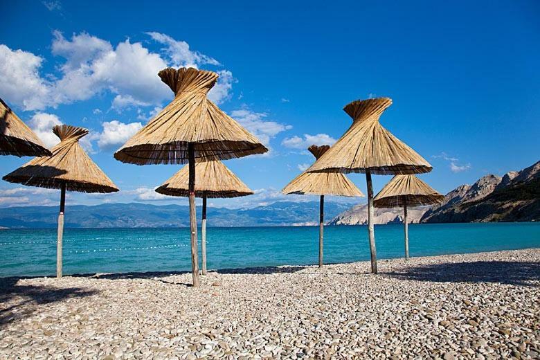 House Sunny Rock Baska Villa Room photo